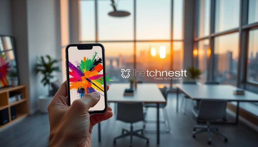 creating AI art on mobile